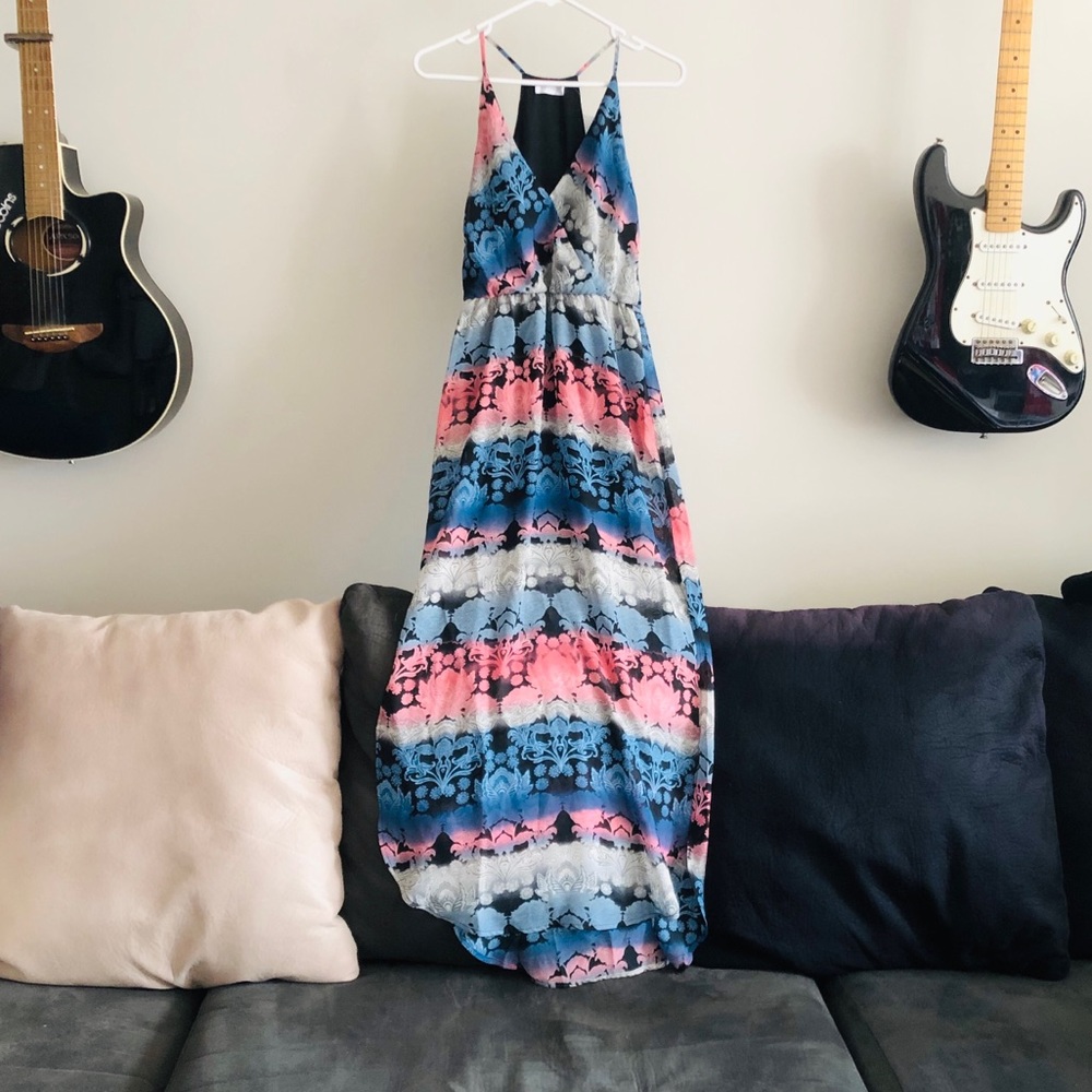 Lush - Ombré Floral Maxi Dress - Never Worn